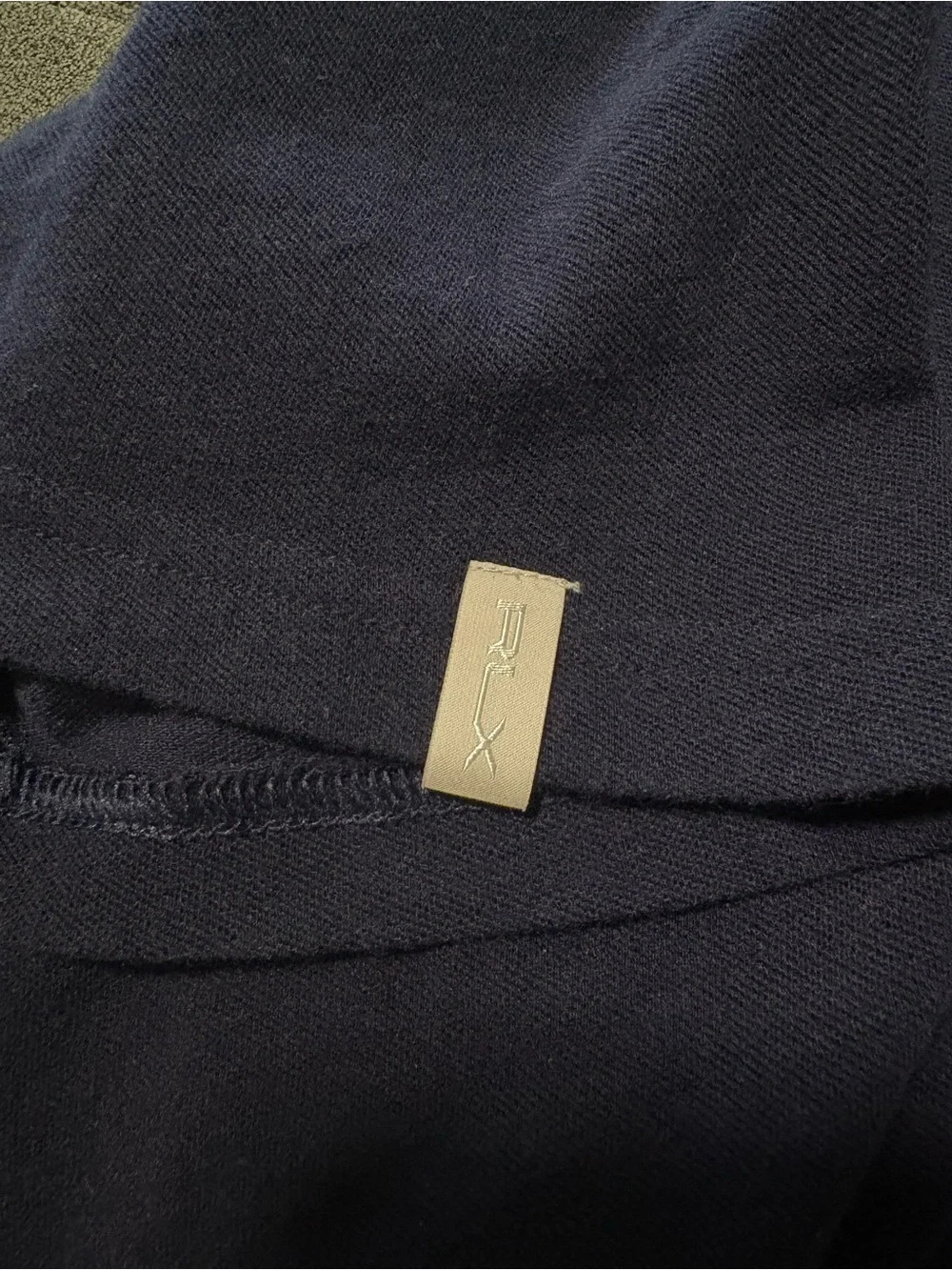 RLX Ralph Lauren Navy Polo Shirt XL Merino Wool Tech Knit Short Sleeve